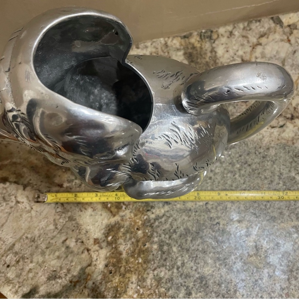 Arthur Court Designs Aluminum Monkey Pitcher 2003 - Picture 12 of 13